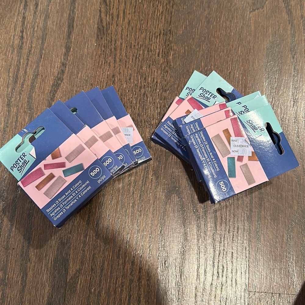 * staple variety pack-15 packs!!!
